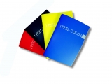 Caiet A5 I FEEL COLOR Koh-i-noor, coperta PP, 48 file, 70 g/mp, dictando, diverse culori